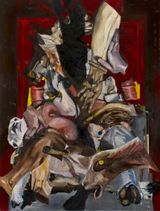 Stabat Mater Pathosformel 8 by W. K. Lyhne contemporary artwork painting