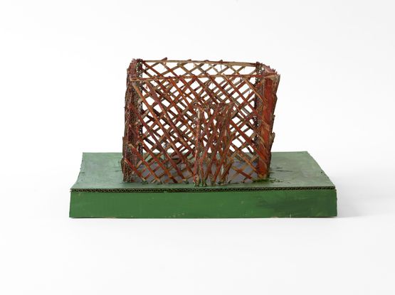 An outdoor studio by Rinus Van De Velde contemporary artwork Sculpture