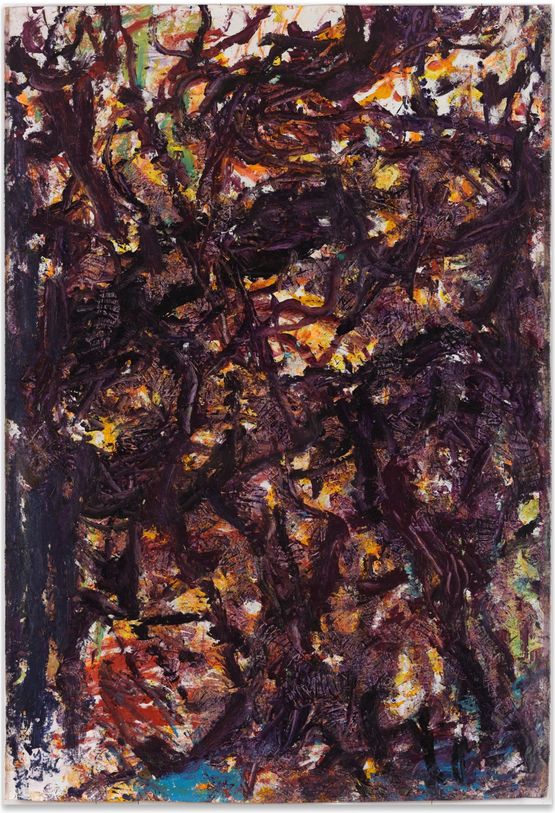 Guizhou Forest blind painting no.3 by Wang Jun contemporary artwork Painting