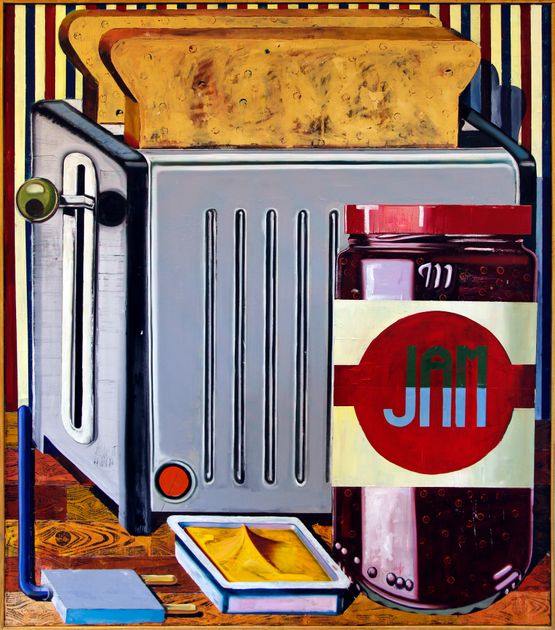 Broodrooster by Kristof Santy contemporary artwork Painting