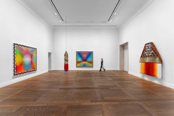 Contemporary art exhibition Jeffrey Gibson This is dedicated to the one I love at Hauser  Wirth Paris France
