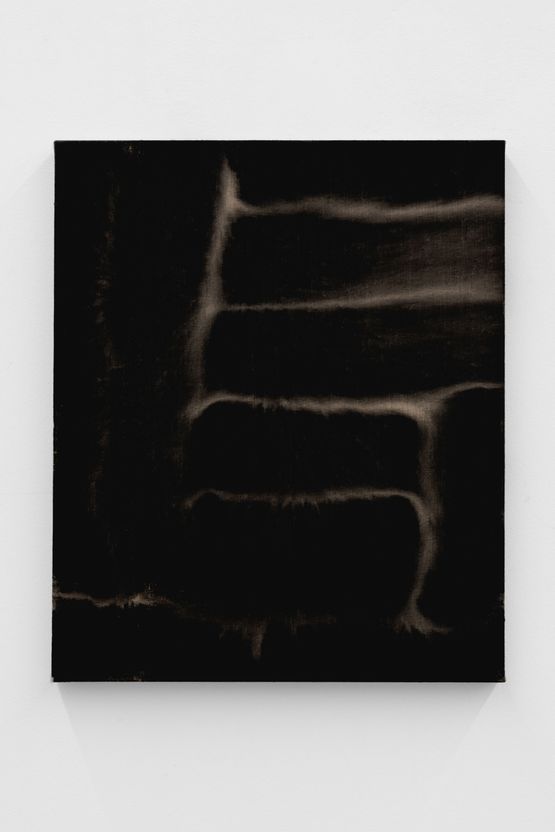 Borders of the Known World Blocks Two blocks trapped in multiple grid by Leonardo Anker Vandal contemporary artwork Painting
