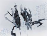 Gardenia- A Garden Full of Blossoms by Chu Chu contemporary artwork drawing painting photography works on paper