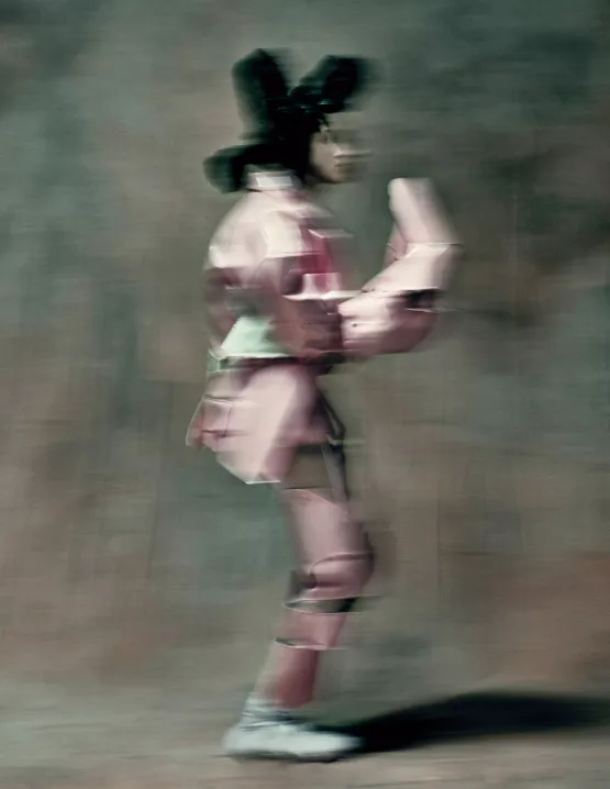 Anna for Comme des Garcons Limo Aioyama Studio Tokyo by Paolo Roversi contemporary artwork Photography