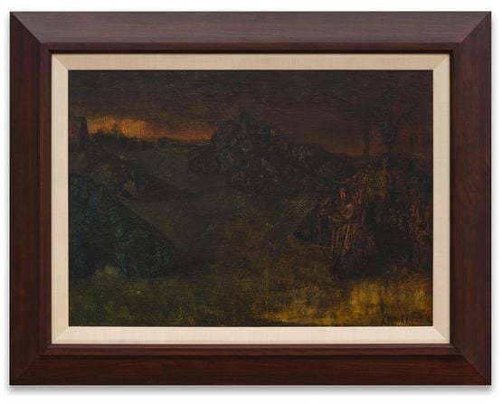 PaysageLandscape by Leonor Fini contemporary artwork Painting