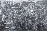 World in Microcosm II by Atsuro Terunuma contemporary artwork drawing painting works on paper