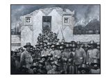 Merayakan Kemenangan Celebrating Victory by Mangu Putra contemporary artwork print