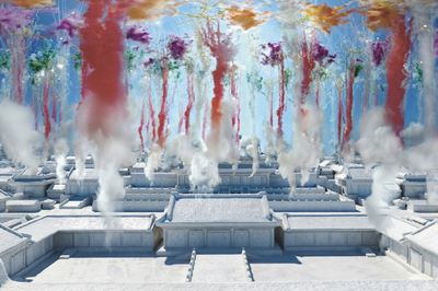 Cai Guo-Qiang Explodes Fireworks Over VR Forbidden City