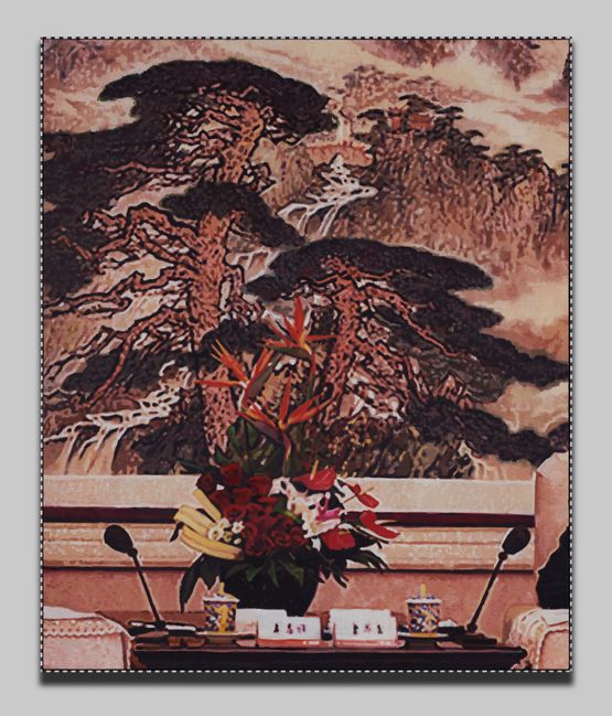 Surveillance and Panorama 19 by Yang Zhenzhong contemporary artwork Painting