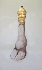 The Hoof by Shahpour Pouyan contemporary artwork drawing painting works on paper