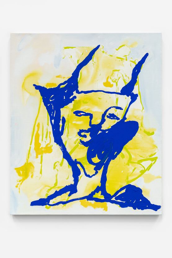 something borrowedevil eye by Tom Polo contemporary artwork Painting