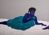 The Sitting 1 by Stacey Gillian Abe contemporary artwork painting