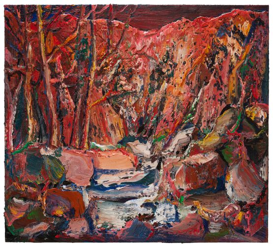 Snow Valley  by Yin Zhaoyang contemporary artwork Painting