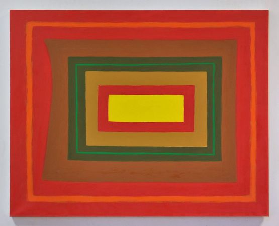 Untitled by Harriet Korman contemporary artwork Painting