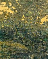 Jardin de la Casa de Velazquez  Study II - Spring a fragile temporality by Francois Reau contemporary artwork painting