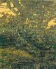 Jardin de la Casa de Velazquez Study II - Spring a fragile temporality by Francois Reau contemporary artwork Painting