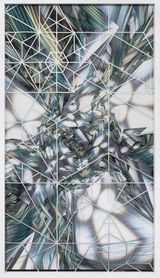 the V01D  PULSAR  017-001 by Joshua Davis contemporary artwork moving image nft painting