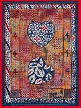 Poster 03a by Kallol Datta contemporary artwork mixed media textile