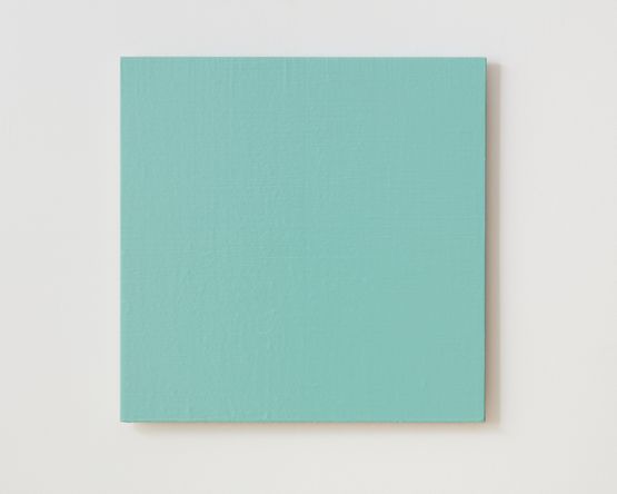 Colour light blue green by Simon Morris contemporary artwork Painting