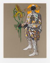 ALKEBU-LAN by Girmachew Getnet contemporary artwork painting works on paper