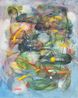 Under the gloomy light by Ziping Wang contemporary artwork Painting