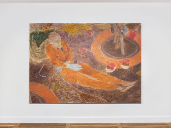 Golden Time by Daisuke Fukunaga contemporary artwork Painting