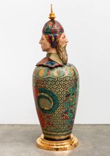 CanopoGalileoGalileiChini by Luigi Ontani contemporary artwork sculpture