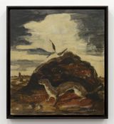 Untitled Paesaggio con faina by Luigi Zuccheri contemporary artwork painting