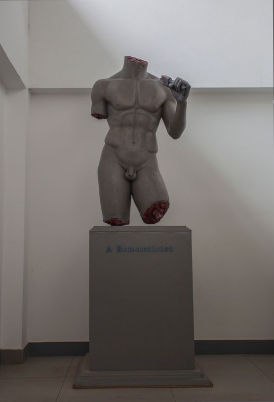 A Romantic by Liu Zhan contemporary artwork Sculpture