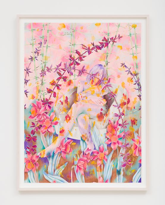 The era of small pleasures by Sarah Ann Weber contemporary artwork Works on Paper