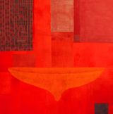 Red Alert My Body My Space I by Pinaree Sanpitak contemporary artwork mixed media