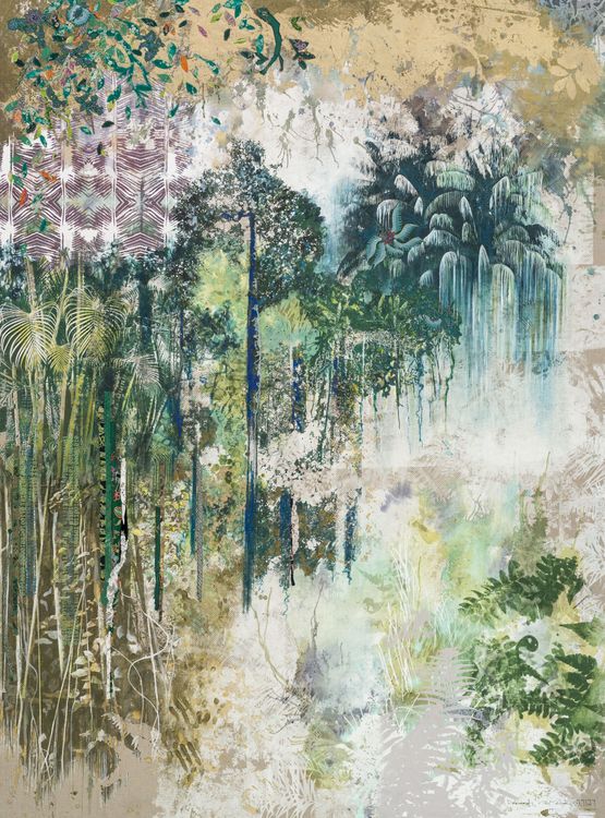 Rewilding the Muted by Deborah Mckellar contemporary artwork Painting