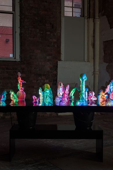 Marco Giordano's Nocturnal Visions at The Modern Institute in Glasgow