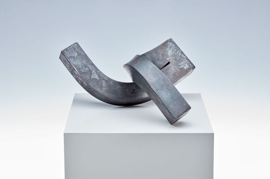 Plastik Stahl IV by Peter Schwickerath contemporary artwork Sculpture