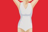 Coca-Cola Girl 2 - Ed. 1960 by Alex Katz contemporary artwork print