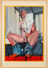 Untitled by Rui Miguel Leitao Ferreira contemporary artwork painting works on paper