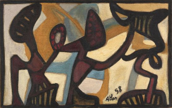 Jericho II by Jean-Michel Atlan contemporary artwork Painting