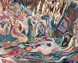 Amor Conquered by Beauty by Azuki Furuya contemporary artwork painting