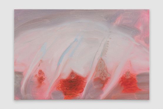 Cosmic dancers by Sofia Mitsola contemporary artwork Painting