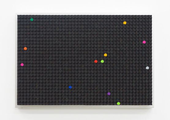 Automatic Drawing Colour Constellation III by Rebecca Baumann contemporary artwork Painting