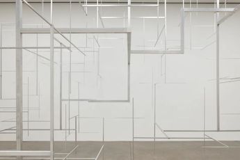 Contemporary art exhibition Antony Gormley AERIAL at White Cube New York United States