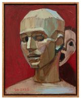 Untitled  Binoculars by Hui Zhang contemporary artwork painting