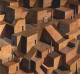 Laberint Esquerdat by Ramon Enrich contemporary artwork painting