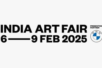 Contemporary art exhibition India Art Fair 2025 at Lisson Gallery London United Kingdom