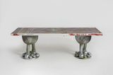 Doodly Long Table33 by Zhou Yilun contemporary artwork mixed media
