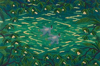 Contemporary art exhibition Sunwoo Kim Panta Rhei The Eternal Voyager at Tang Contemporary Art Singapore