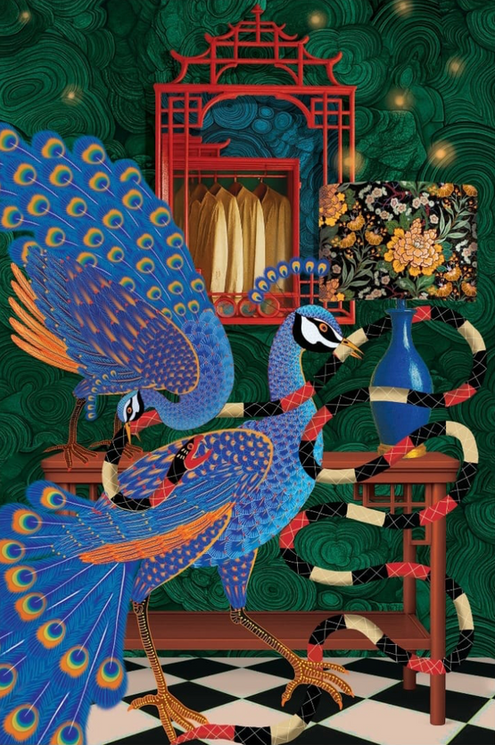 Mythic Guardian by Pabaja contemporary artwork Painting