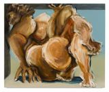 Posicao 25 da serie Ioga Psicologica by Marcia Falcao contemporary artwork painting