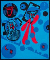 KDramaBuzz-Buzz by Derek Boshier contemporary artwork painting