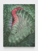 Harbinger of Fantastical Change by Jenny Morgan contemporary artwork painting textile